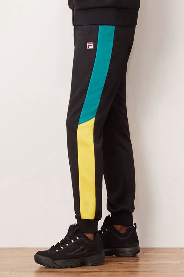 Pantalón Jogger Fila Hombre Negras - Grady - España 275086UOC